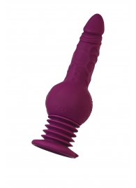 Фиолетовая мини-машина для секса Striker с пультом ДУ - 23,5 см. - ToyFa - купить с доставкой в Долгопрудном