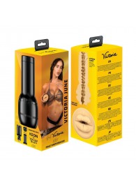 Мастурбатор-ротик Kiiroo Feel Victoria Mouth - Kiiroo - в Долгопрудном купить с доставкой