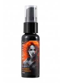 Гель с эффектом вибрации Volcano Of Passion со вкусом вишни - 25 мл. - Erotist Lubricants - купить с доставкой в Долгопрудном