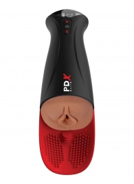 Мастурбатор-вагина в колбе с вибрацией Fuck-O-Matic Pro XL - Pipedream - в Долгопрудном купить с доставкой