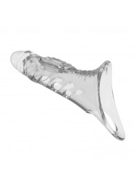 Прозрачная насадка на пенис - 22 см. - Baile - в Долгопрудном купить с доставкой