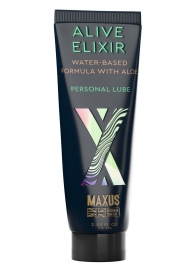 Интимный гель на водной основе MAXUS Alive Elixir - 75 мл. - Maxus - купить с доставкой в Долгопрудном