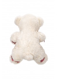 Бондажный набор: белый мишка с розовыми оковами и наручниками - Pecado - купить с доставкой в Долгопрудном