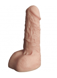 Телесный фаллоудлинитель с мошонкой Cock Next - 17 см. - LOVETOY (А-Полимер) - в Долгопрудном купить с доставкой