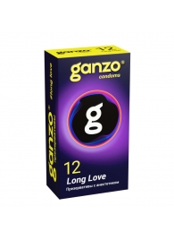 Презервативы с анестетиком для продления удовольствия Ganzo Long Love - 12 шт. - Ganzo - купить с доставкой в Долгопрудном