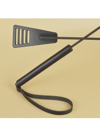 Черный кожаный стек «Сириус» - 60 см. - Sitabella - купить с доставкой в Долгопрудном