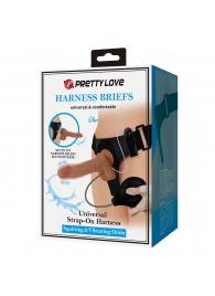 Женский страпон с вибрацией и эффектом эякуляции Oher - Baile - купить с доставкой в Долгопрудном