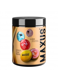 Точечные презервативы MAXUS 2000 Amazing Dots с железным кейсом - 12 шт. - Maxus - купить с доставкой в Долгопрудном