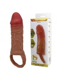 Реалистичная насадка на член Peirre - 15,5 см. - Baile - в Долгопрудном купить с доставкой