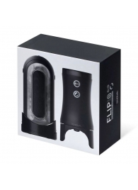 Набор Tenga Flip Zero Electronic Vibrotation: мастурбатор с вибрацией и устройство вращения - Tenga - в Долгопрудном купить с доставкой
