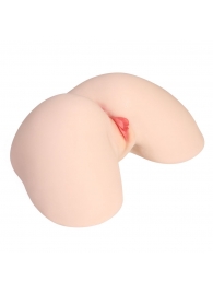 Мастурбатор-полуторс с двойным слоем материала и вибрацией Jenny Onahole Real Hips - KOKOS - в Долгопрудном купить с доставкой