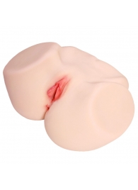 Мастурбатор-полуторс с двойным слоем материала Jenny Onahole Real Vagina - KOKOS - в Долгопрудном купить с доставкой