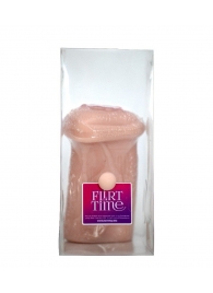 Телесный мастурбатор-вагина с фигурками на поверхности - LOVETOY (А-Полимер) - в Долгопрудном купить с доставкой