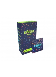Светящиеся в темноте презервативы Expert Neon - 15 шт. - Expert - купить с доставкой в Долгопрудном