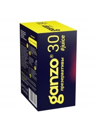 Ароматизированные презервативы Ganzo Juice - 30 шт. - Ganzo - купить с доставкой в Долгопрудном