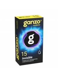 Супертонкие презервативы Ganzo Invisible - 15 шт. - Ganzo - купить с доставкой в Долгопрудном