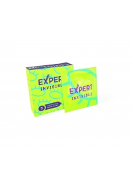 Ультратонкие презервативы Expert Invisible - 3 шт. - Expert - купить с доставкой в Долгопрудном