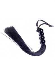 Черная силиконовая плеть - 37 см. - Boys of Toys - купить с доставкой в Долгопрудном