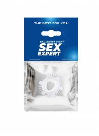 Стимулирующая насадка на пенис с несколькими видами рельефа - Sex Expert - в Долгопрудном купить с доставкой