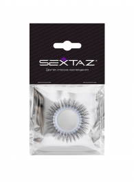 Круглое эрекционное кольцо с «ресничками» - Sextaz - в Долгопрудном купить с доставкой