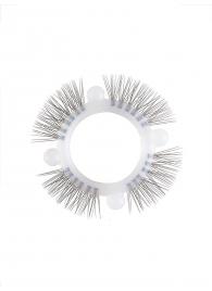 Эластичное кольцо с «ресничками» и 4 шариками - Sextaz - в Долгопрудном купить с доставкой