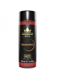 Массажное масло с согревающим эффектом Massage Oil Warming - 100 мл. - HOT - купить с доставкой в Долгопрудном
