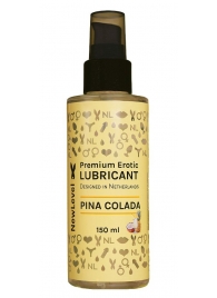 Ароматизированный лубрикант на водной основе NewLevel Pina Colada - 150 мл. - NewLevel - купить с доставкой в Долгопрудном