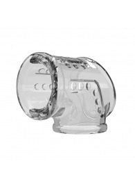 Прозрачная насадка на пенис и мошонку - Baile - в Долгопрудном купить с доставкой