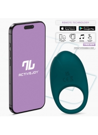 Зеленое интерактивное виброкольцо Ringo - Intoyou - в Долгопрудном купить с доставкой