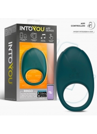 Зеленое интерактивное виброкольцо Ringo - Intoyou - в Долгопрудном купить с доставкой
