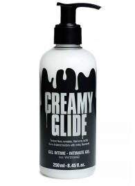 Лубрикант на водной основе Creamy Glide с консистенцией спермы - 250 мл. - Strap-on-me - купить с доставкой в Долгопрудном