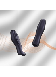 Сливовая силиконовая насадка на пенис с подхватом Manwan Ryzer - Manwan - в Долгопрудном купить с доставкой