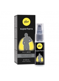 Пролонгатор-сыворотка pjur Superhero Delay Serum - 20 мл. - Pjur - купить с доставкой в Долгопрудном