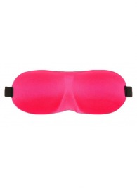 Розовая глухая маска на резинке - Sitabella - купить с доставкой в Долгопрудном