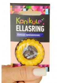 Цветное рельефное эрекционное кольцо Ellasring - Sitabella - в Долгопрудном купить с доставкой