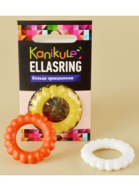 Цветное рельефное эрекционное кольцо Ellasring - Sitabella - в Долгопрудном купить с доставкой