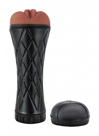 Коричневый мастурбатор-вагина Marly - Dream Toys - в Долгопрудном купить с доставкой