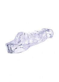 Прозрачная насадка-удлинитель Length Enhancer с подхватом - 16 см. - NMC - в Долгопрудном купить с доставкой