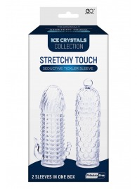 Набор из 2 прозрачных насадок на член Seductive Tickler Sleeves Set - NMC - в Долгопрудном купить с доставкой