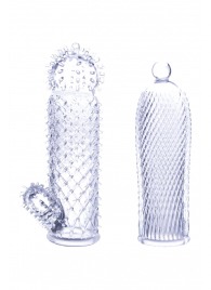 Набор из 2 прозрачных насадок на член Seductive Tickler Sleeves - NMC - в Долгопрудном купить с доставкой