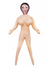 Телесная надувная секс-кукла с пышным бюстом - NMC - в Долгопрудном купить с доставкой