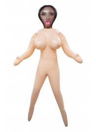 Телесная надувная секс-кукла с 3 любовными отверстиями - NMC - в Долгопрудном купить с доставкой