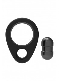 Черное эрекционное кольцо Cockring Single Weight - Dream Toys - в Долгопрудном купить с доставкой