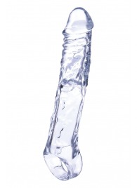 Прозрачная насадка-удлинитель Length Enhancer с подхватом - 22,3 см. - NMC - в Долгопрудном купить с доставкой