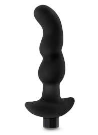 Черный вибромассажер простаты Prostate Massager 03 - 15,2 см. - Blush Novelties - в Долгопрудном купить с доставкой