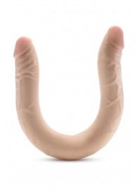 Телесный двусторонний фаллоимитатор 16.5 Inch Double Dong - 41,9 см. - Blush Novelties