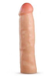 Телесная насадка-удлинитель Vindicate - 21,6 см. - Blush Novelties - в Долгопрудном купить с доставкой