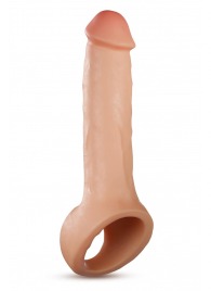Телесная насадка-удлинитель Thrive 8.75 Inch Realistic Penis Extender Sleeve - 22,2 см. - Blush Novelties - в Долгопрудном купить с доставкой