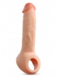 Телесная насадка-удлинитель Thrive 8.75 Inch Realistic Penis Extender Sleeve - 22,2 см. - Blush Novelties - в Долгопрудном купить с доставкой