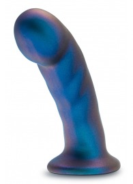 Синяя насадка-фаллоимитатор Rebellion 5.75 Inch Pegging Dildo - 14,6 см. - Blush Novelties - купить с доставкой в Долгопрудном